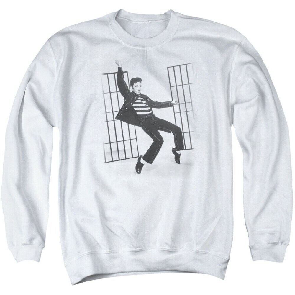 Elvis Presley Jailhouse Rock Crewneck Sweatshirt Rock Music Graphic Fan Gift 05